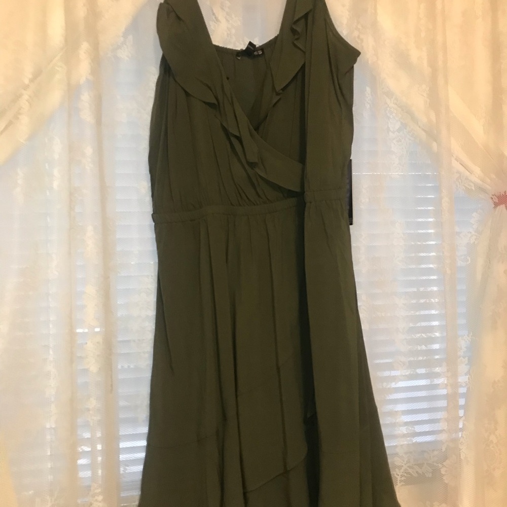 Express Ruffles dress